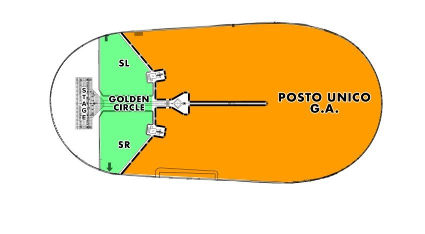 Mappa — Ippodromo SNAI La Maura
